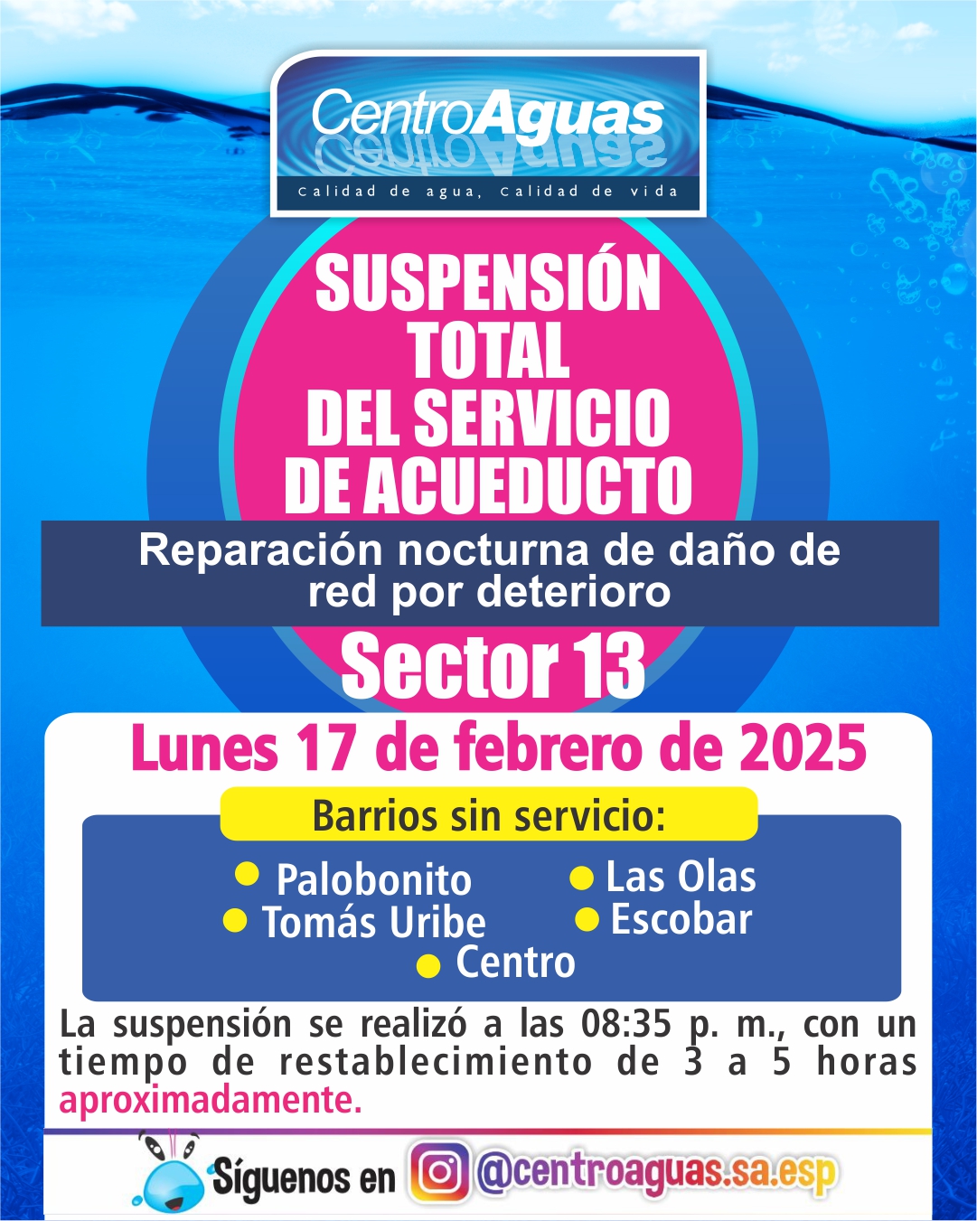 Diseño suspensión por reparación de daño