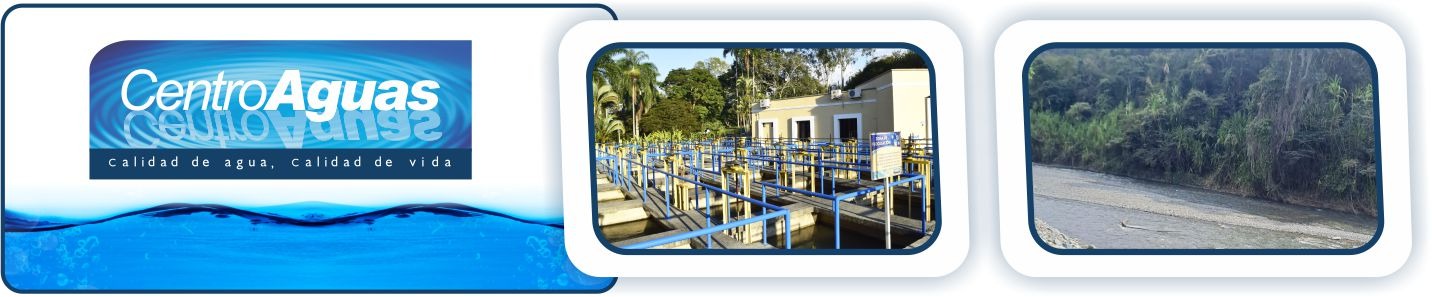 CENTROAGUAS realiza monitoreo permanente a caudales del río Tuluá diseño con dos imágenes una de la planta de tratamiento y otra del río Tuluá