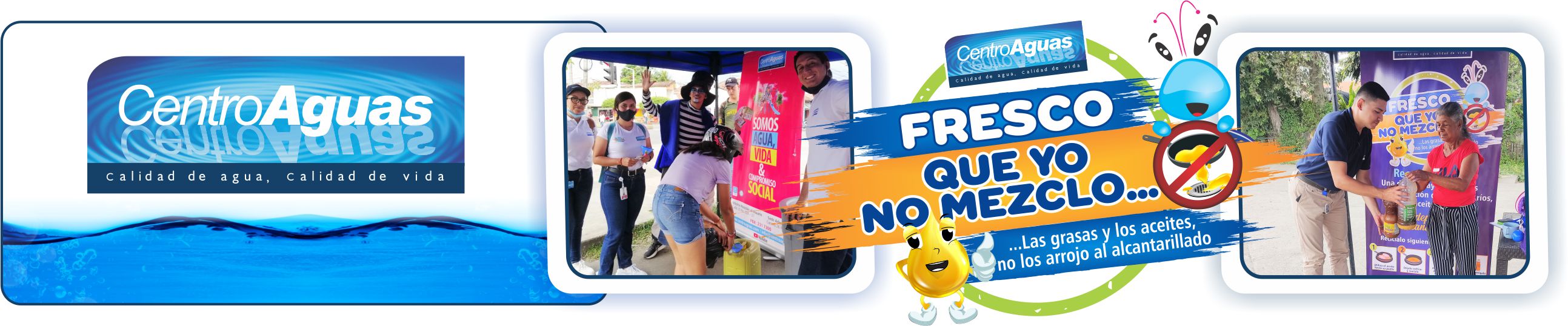 CENTROAGUAS realizará jornadas de recolección de aceite de cocina usado en el mes de mayo