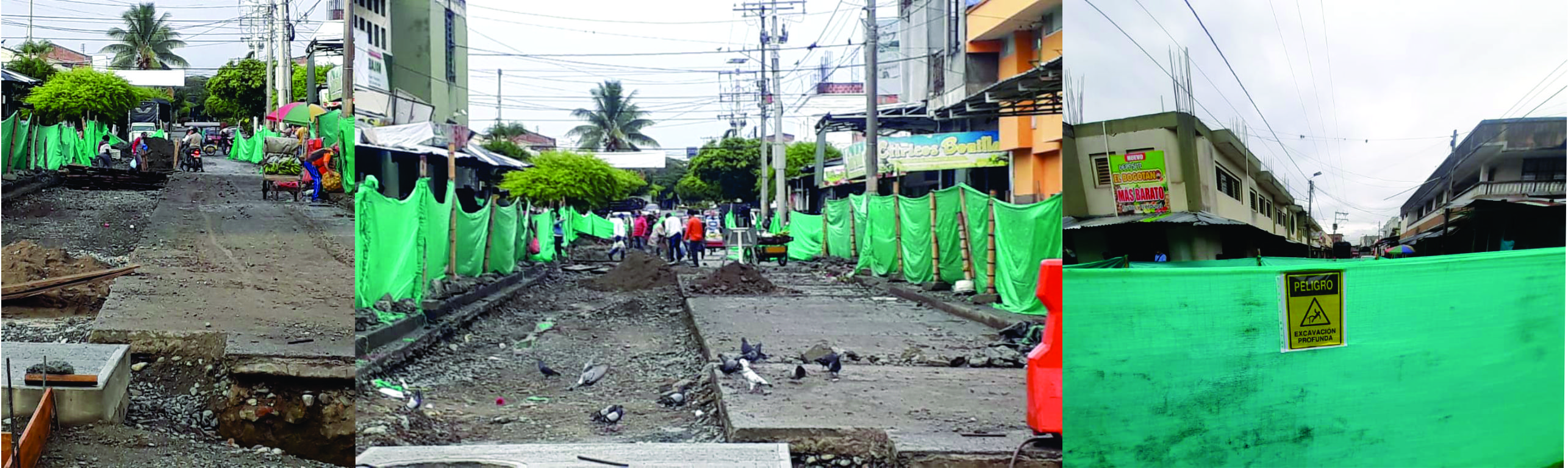 Imagen representativa de vías cerradas
