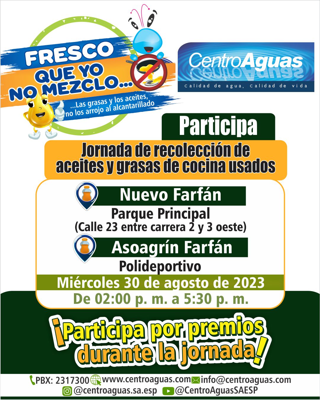 Jornada de recolección barrio Nuevo Farfán y Asoagrín Farfán