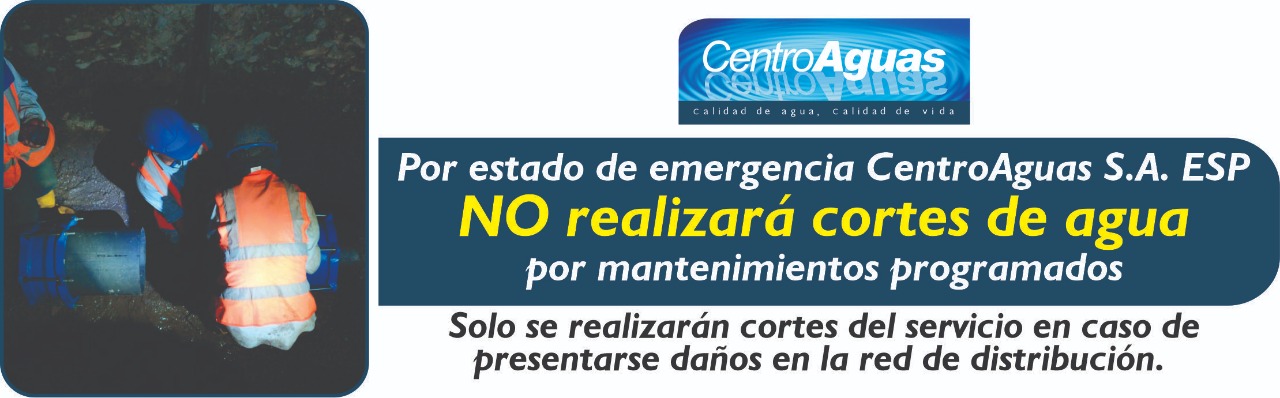 durante la emergencia sanitaria no se realizará cortes de agua programados Imagen representativa informando que durante la emergencia sanitaria no se realizará cortes de agua programados