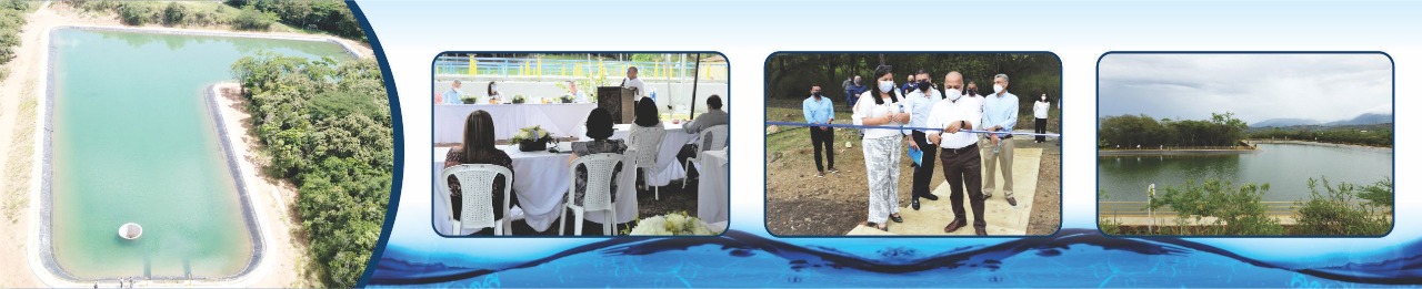 Imagen representativa de la celebración de los 20 años de CENTROAGUAS y la inaugural del Reservorio de agua clarificada