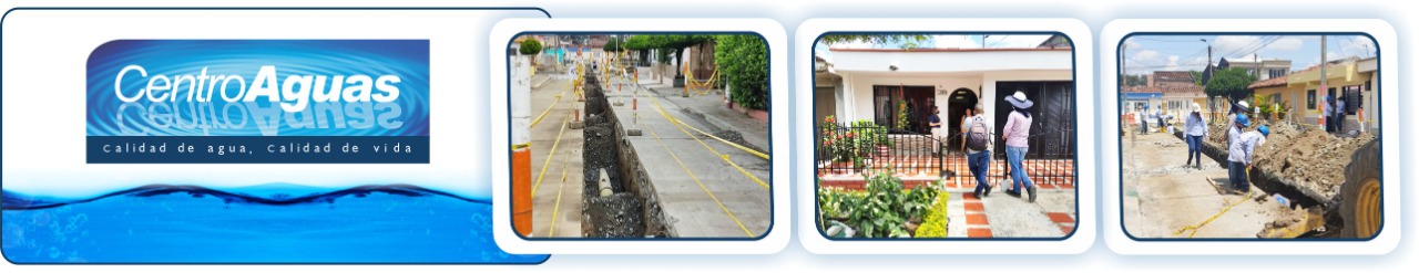 Diseño de imagen con tres fotografías del sector intervenido 