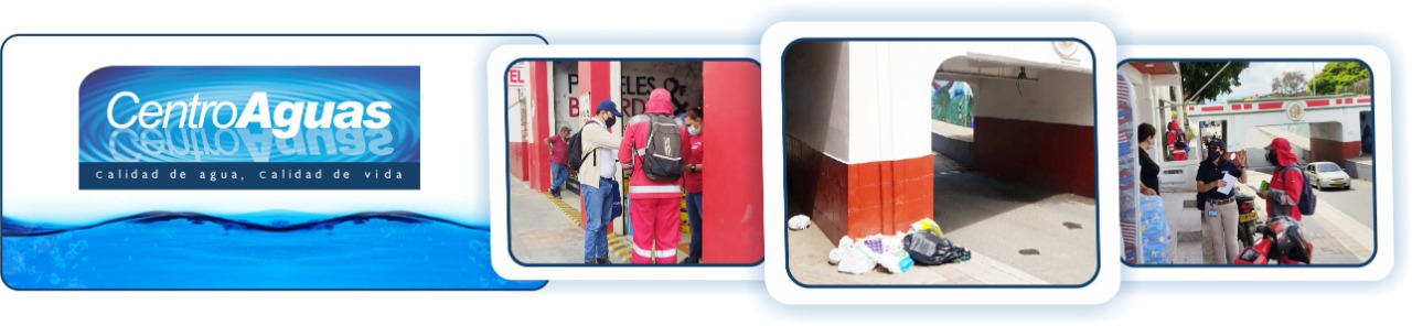 personal de la empresa y Veolia Aseo Tuluá visitando establecimientos para realizar capacitación diseño de tres imágenes del personal de la empresa y Veolia Aseo Tuluá visitando establecimientos para realizar capacitación