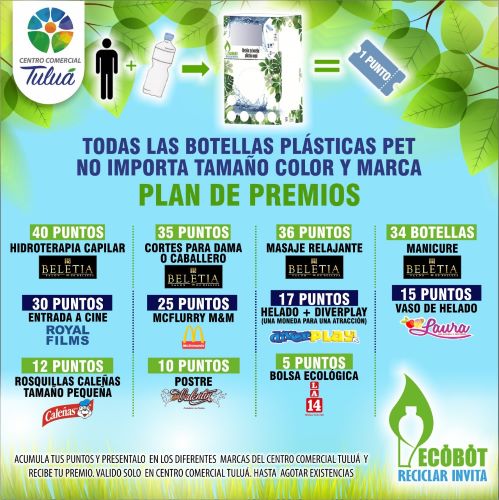 planes de premios Diseño con información de los planes de premios