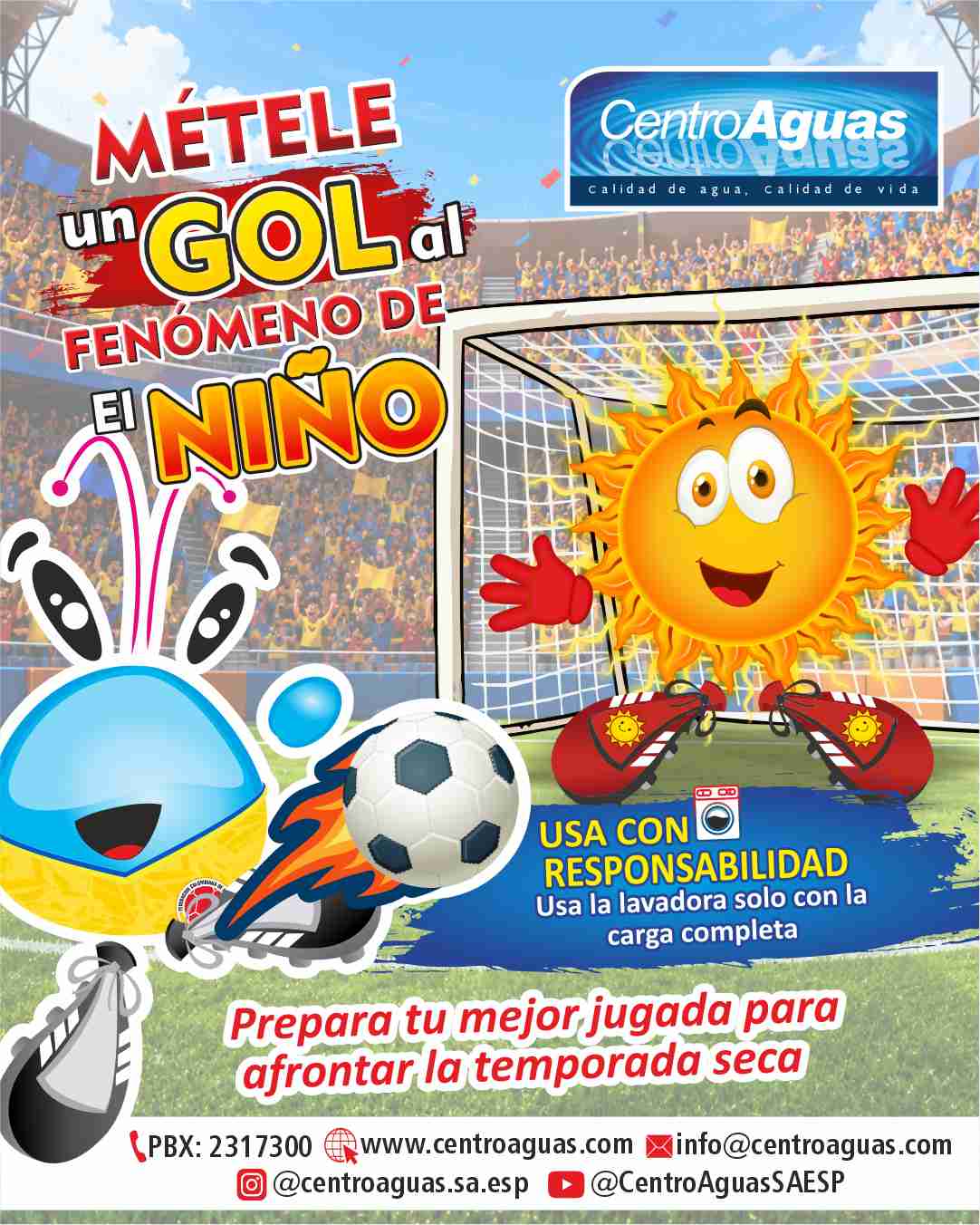 Métele un GOL al fenómeno de El Niño